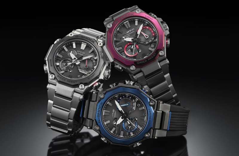 The MTG-B2000 will come in three variants. (Image source: G-Shock)