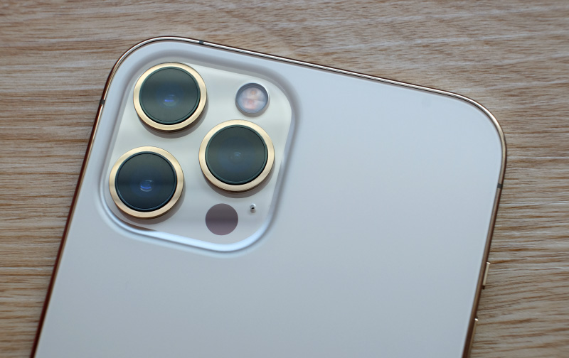 The iPhone 12 Pro Max's main wide camera has a 47% larger sensor.